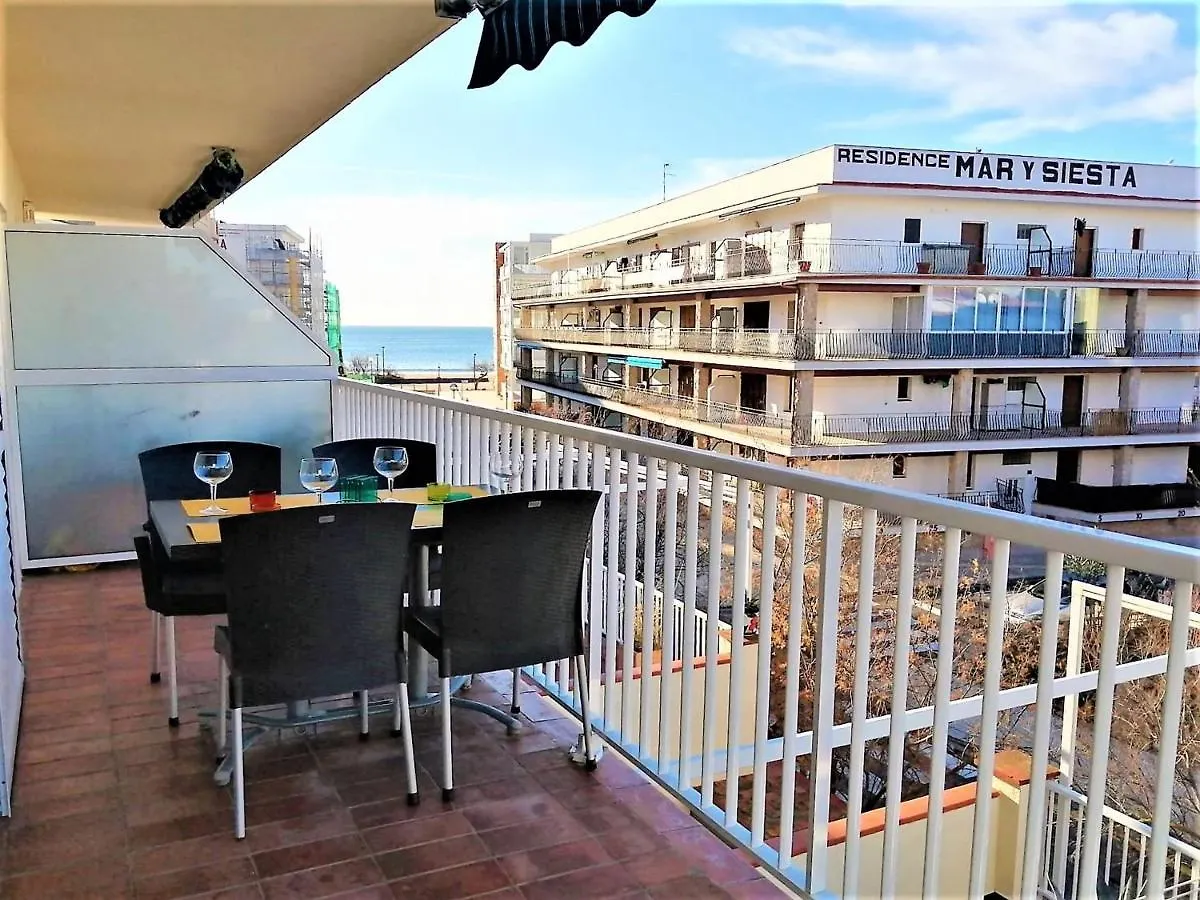 Apartamento En Roses Para 5-6 Personas, 2ª Linea De Playa, Terraza, Parking, Sin Mascotas, Sabanas Incluidas - Es-258-41 0*,